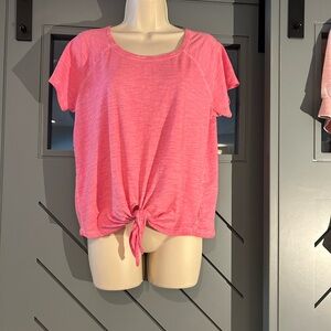 Sanctuary top with tie detail size M